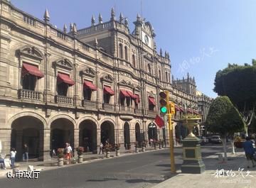 墨西哥普埃布拉历史中心-市政厅照片