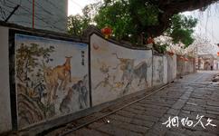 潮安龙湖寨旅游攻略之壁画