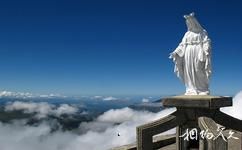 拉美劳山旅游攻略之圣母玛利亚的雕像