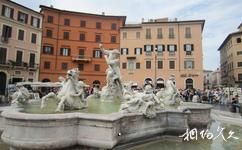 意大利罗马市旅游攻略之海神喷泉
