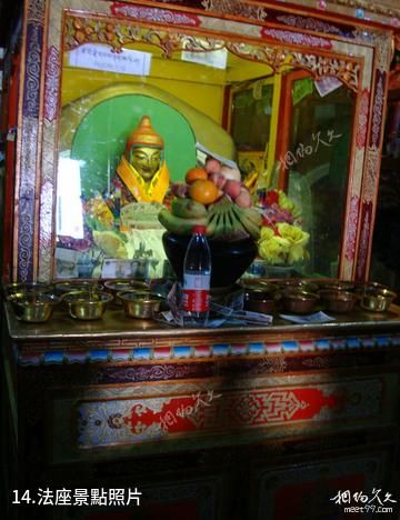 拉薩熱堆寺卓瑪拉康-法座照片