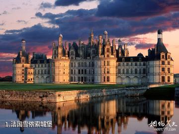 法国雪侬索城堡照片