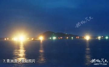 陽江沙扒灣-青洲漁火照片