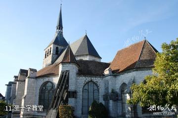 法国普罗万中世纪集镇-圣十字教堂照片
