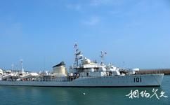 青岛中国海军博物馆旅游攻略之海上展舰区