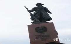 俄罗斯伊尔库茨克市旅游攻略之哥萨克英雄塑像