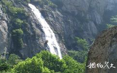 西安翠華山旅遊旅遊攻略之懸崖飛瀑