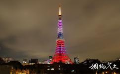 日本東京塔旅遊攻略之鑽石亮燈