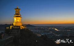 北京冶仙塔旅游攻略之冶仙塔夜景
