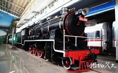 云南铁路博物馆旅游攻略之川崎米轨蒸汽机车