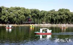 张掖甘泉公园旅游攻略之游船泛舟