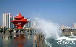 青岛海滨旅游攻略之百米喷泉