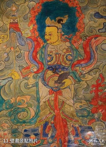 西藏薩迦寺-壁畫照片