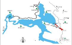 九仙湖旅游攻略之游览图