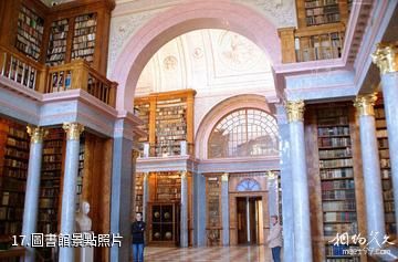 潘諾恩哈爾姆千年修道院-圖書館照片