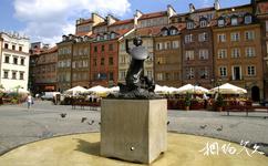 波蘭華沙市旅遊攻略之美人魚雕塑