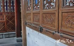 杭州胡雪岩故居旅游攻略之铜铸窗轴