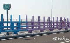 杭州灣跨海大橋旅遊攻略之七色護欄