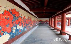 洛陽神州牡丹園旅遊攻略之唐三彩牡丹壁畫