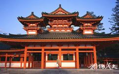 日本平安神宫旅游攻略之神殿