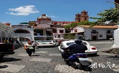 墨西哥圣普里斯卡教堂旅游攻略之塔斯科街景