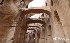 突尼西亞埃爾·傑姆斗獸場旅遊攻略之拱廊
