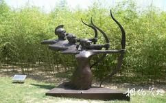 青岛奥林匹克雕塑文化园旅游攻略之射箭雕塑
