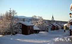 挪威勒羅斯鎮旅遊攻略之雪中小鎮