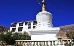 西藏拉萨哲蚌寺旅游攻略之迎宾塔