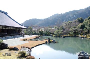 日本天龙寺-岚山照片