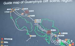 娄底湄江旅游攻略之观音崖导游图