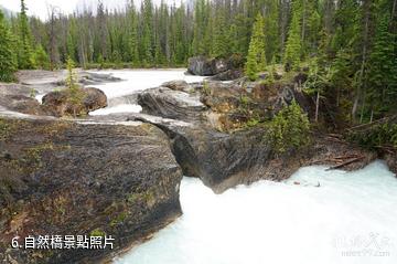 加拿大幽鶴國家公園-自然橋照片