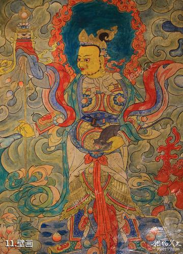 西藏萨迦寺-壁画照片