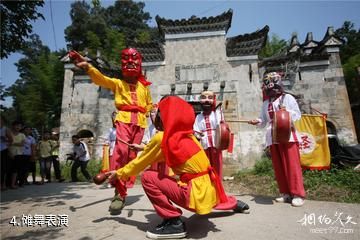 邵武小隐竹源景区-傩舞表演照片