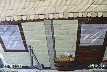 加拿大邓肯小城-胡同壁画照片