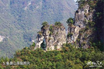 襄陽保康九路寨生態旅遊區-象鼻山照片