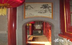 北京光化寺旅遊攻略之迴廊壁畫