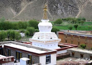 西藏桑耶寺-白塔照片