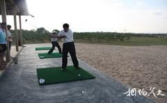 刘家湾赶海园旅游攻略之日照金沙岛国际沙滩高尔夫球场
