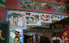 略陽江神廟旅遊攻略之木雕彩繪