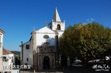 葡萄牙奥比都斯-巴洛克式教堂照片