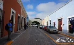 墨西哥坎佩切历史要塞城旅游攻略之街道