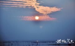湖北龍感湖國家級自然保護區旅遊攻略之夕陽