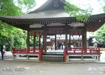 日本上贺茂神社-舞殿(桥殿)照片