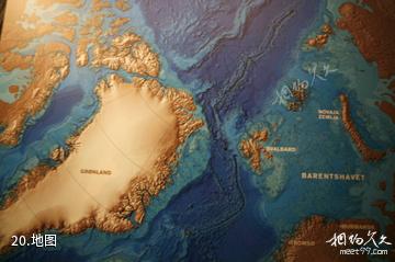 挪威斯瓦尔巴群岛-地图照片