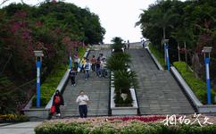 百色澄碧湖旅遊攻略之迎賓階梯