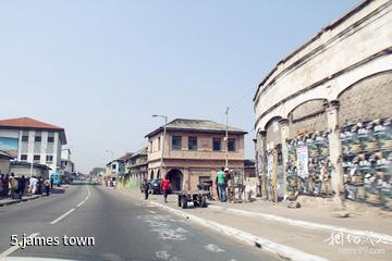 加纳阿克拉市-james town照片
