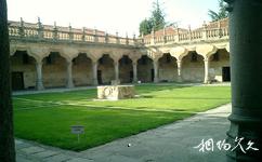 西班牙薩拉曼卡老城旅遊攻略之校內庭院