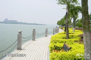 南昌青山湖-步行道照片