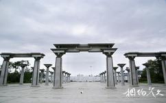 吉林敦化渤海广场旅游攻略之门枋柱阵